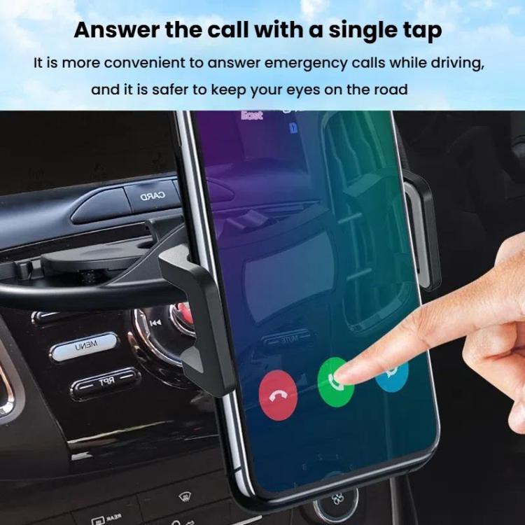 Car CD Slot Navigation Mobile Phone Holder