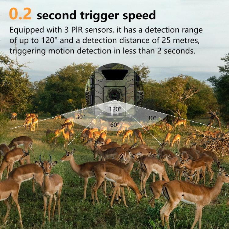 Ultra-clear 8K Video 60MP Photo Wifi Hunting Camera