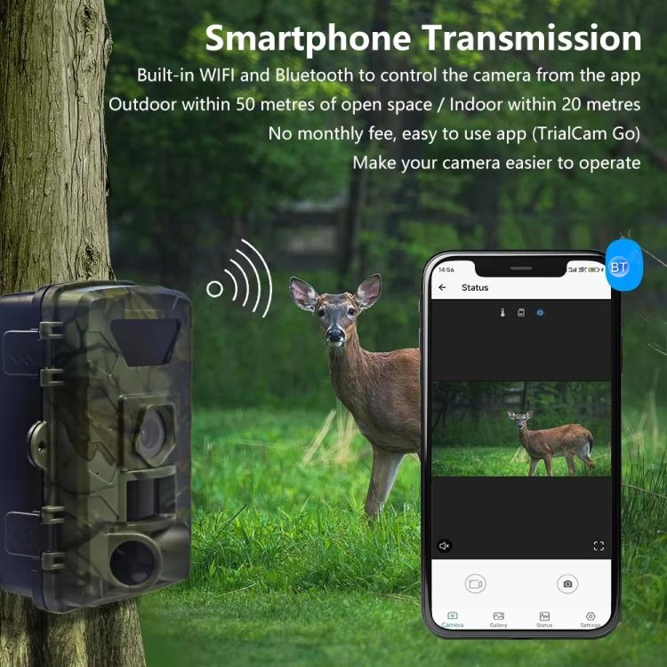 Ultra-clear 8K Video 60MP Photo Wifi Hunting Camera