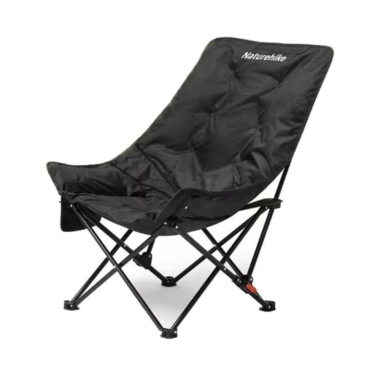Naturehike Outdoor Folding High Back Moon Lounge Chair Camping Backrest Chair