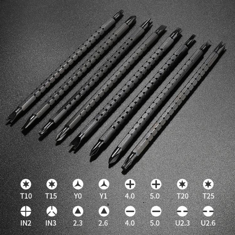 Multifunctional Combination Retractable Dual-purpose Screwdriver Set Iso-U Phillips Screwdriver Repair Tools