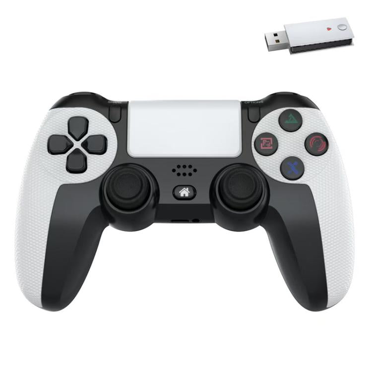 2.4G Dual Motor Dual Vibration 6-Axis Wireless Gamepad For PS4 / PS5 / Android / iOS / PC