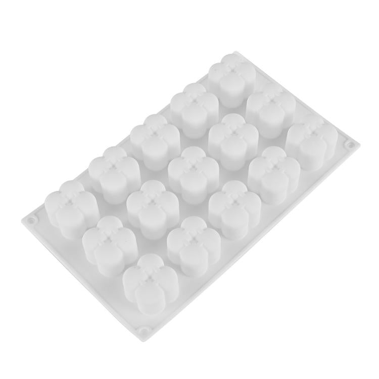 15-Cavity Magic Cube Silicone Mousse Cake Mold Fondant Candle Mold