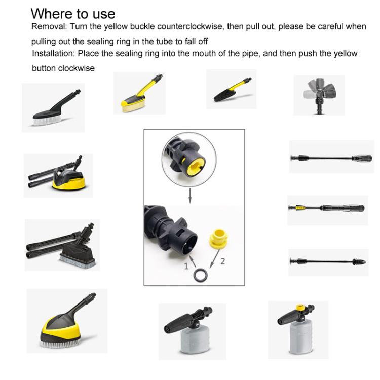 For Karcher K2 / K3 / K4 / K5 / K6 / K7 High Pressure Washer Seal O-Ring