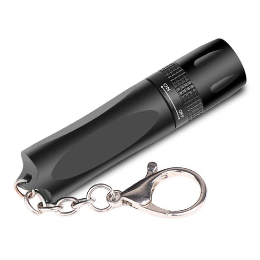 Small LED Portable Flashlight With Keychain