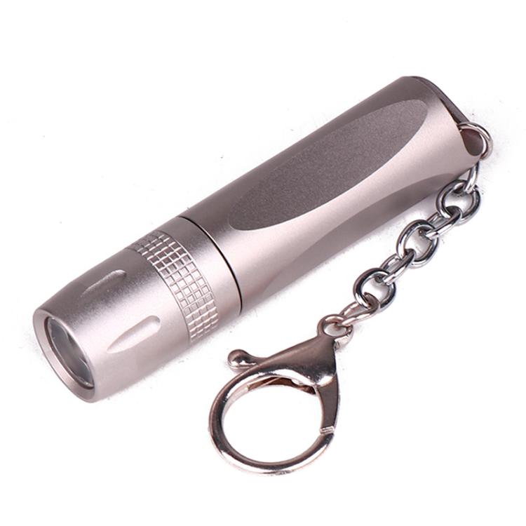 Small LED Portable Flashlight With Keychain