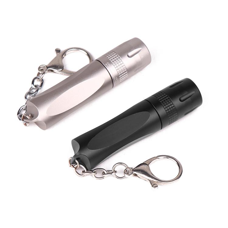 Small LED Portable Flashlight With Keychain