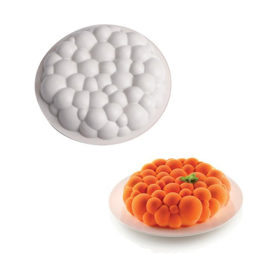 3D Round Bubble Cloud Cake Silicone Mold Mousse Pudding Jelly Mold Baking Supplies
