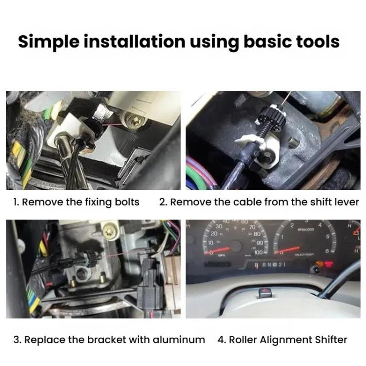 For Ford F150/F250 83244 Transmission Shift Indicator Cable Bracket