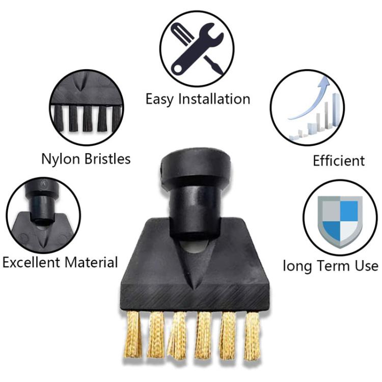 For Karcher SG-42 / SG-44 / SC1-SC5 Steamer Cleaning Small Flat Brush Accessories
