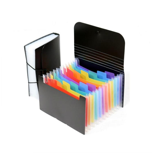 12 Pockets A6 File Organizer Expanding File Folders for Storage and Organization