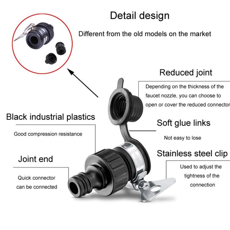 For Karcher Car Washer Gardening Accessories 4 / 5 Point Universal Faucet Adaptor