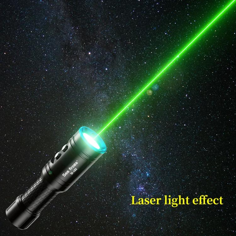 Sea Frogs  SF-L03 100m/325FT IPX8 Underwater Video Light 1000 lm Diving Flashlight