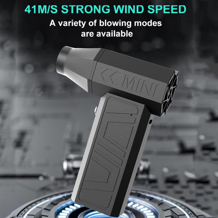 90000RPM 41m/s Mini Brushless Motor Turbo Jet Fan With Magnetic Suction Nozzle