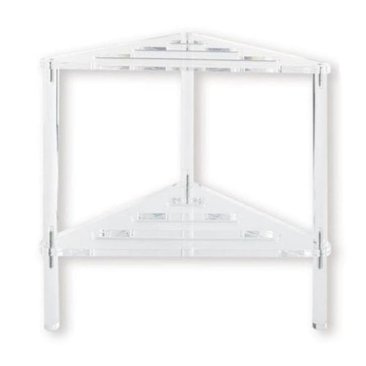 Acrylic Triangle Shower Pot Hollow Bracket