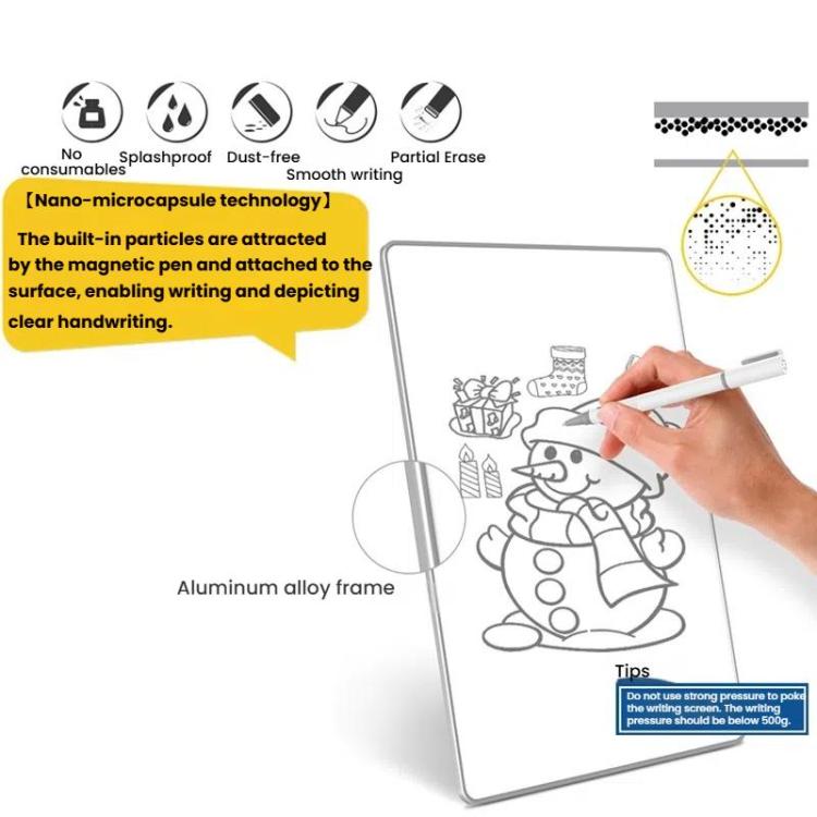 Nano-Microcapsule Magnetic Whiteboard Drawing Draft Writing Board
