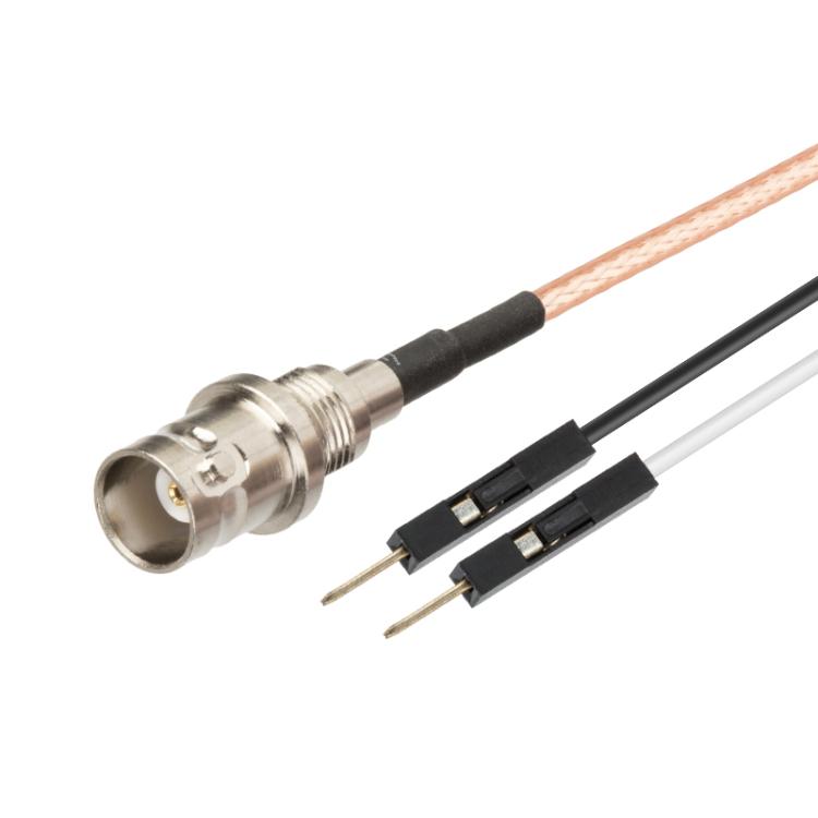 RG316 RF Test Extension Adapter Cable, BNC Male To Dual DuPont Male, BNC Male To Dual DuPont Female, BNC Female To Dual DuPont Male, BNC Female To Dual DuPont Female