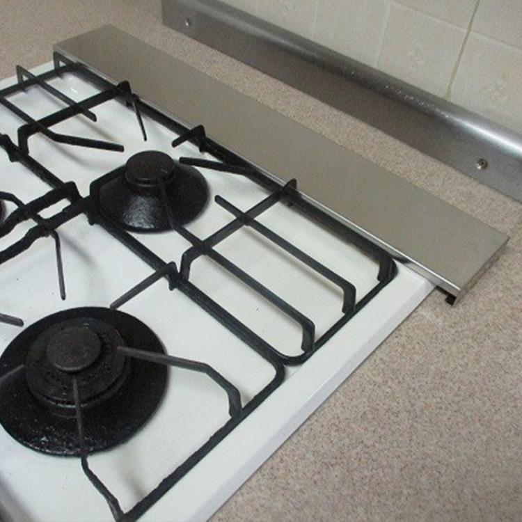 Stainless Steel Exhaust Vent Cover Gas Stove Cover Seasoning Rack Oil Splash Guard