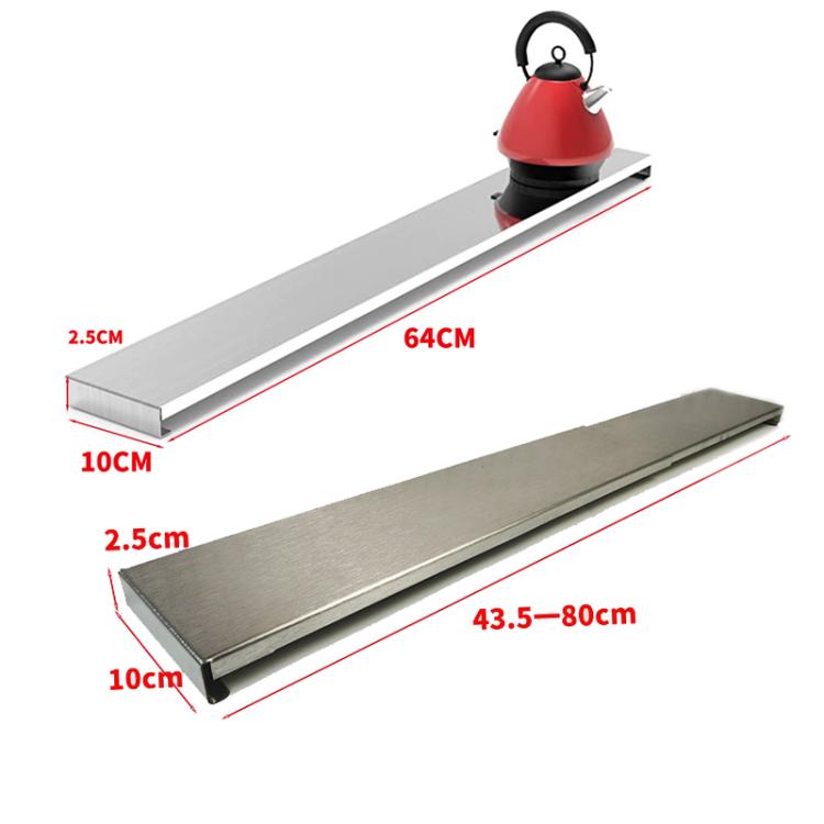 Stainless Steel Exhaust Vent Cover Gas Stove Cover Seasoning Rack Oil Splash Guard