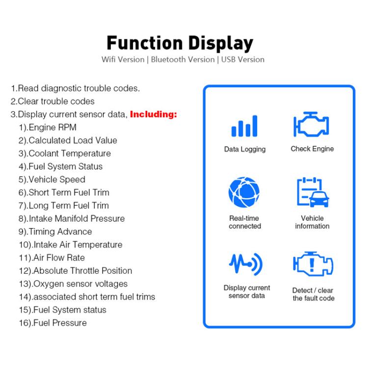 ELM327 V1.5 Bluetooth Mini OBD2 Car Diagnostic Diagnostic Device