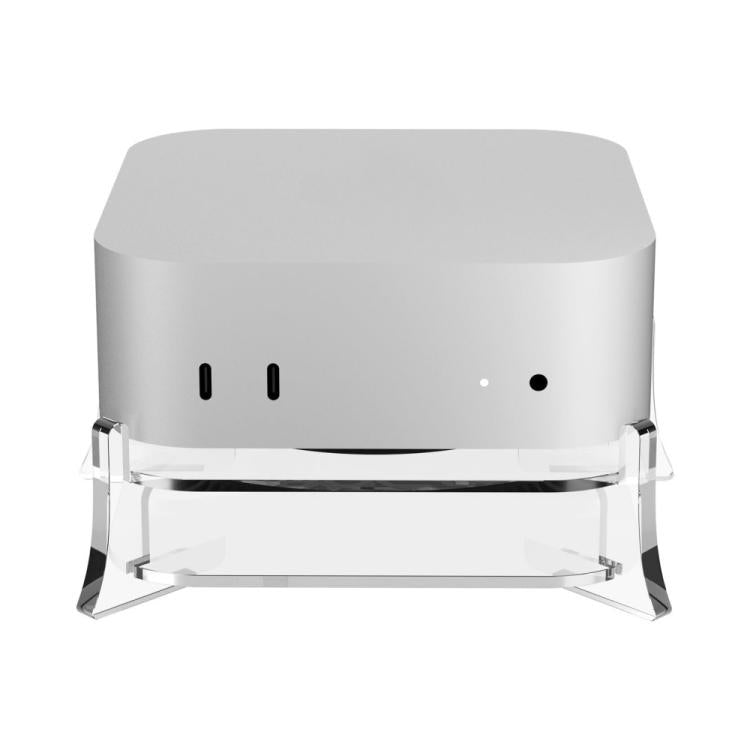 For MAC Mini M4 Desktop Acrylic Storage Bracket