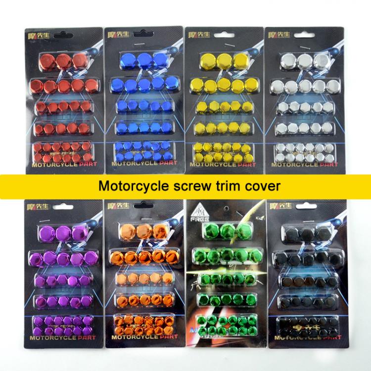 Motorcycle Modification Parts Screw Cap Decorative Parts Scooter Engine Screw Nut Cap Cover