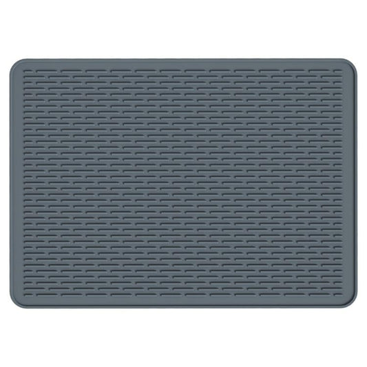 Large Silicone Stovetop Protective Mat Kitchen Countertop Dish Drainage Stain Prevention Pad