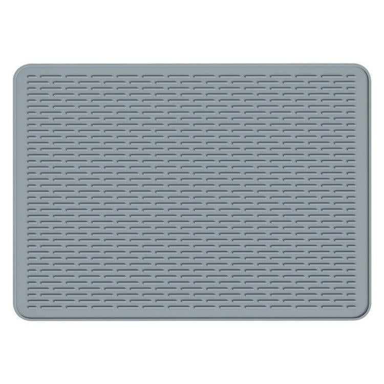 Large Silicone Stovetop Protective Mat Kitchen Countertop Dish Drainage Stain Prevention Pad