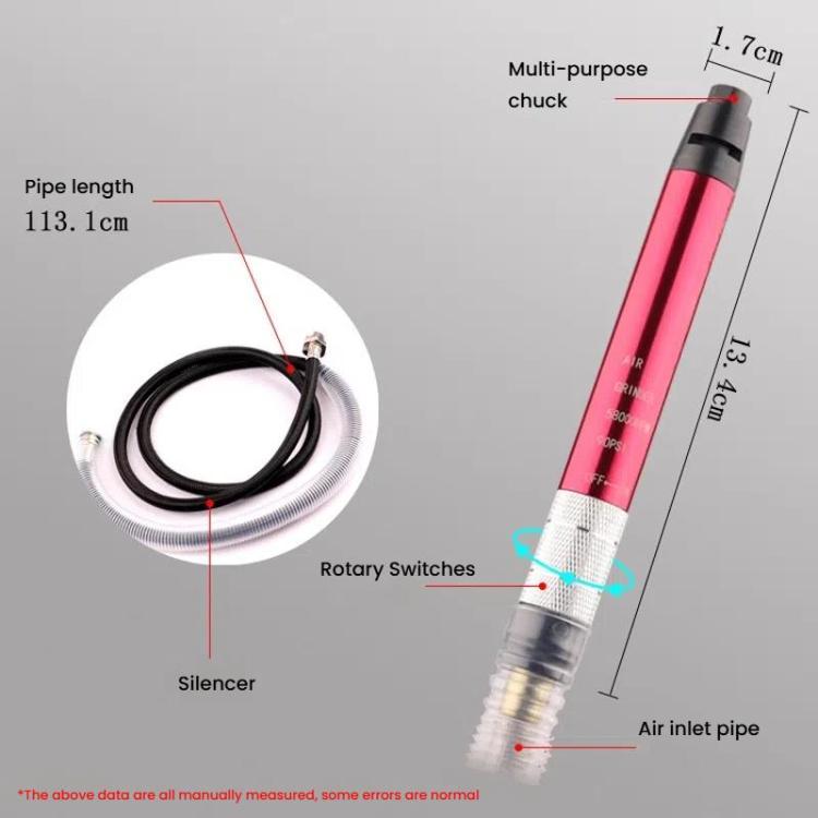 High-Speed Air Micro Die Grinder Kits Pneumatic Tool Small Engraving Pen Pneumatic Polishing Tools
