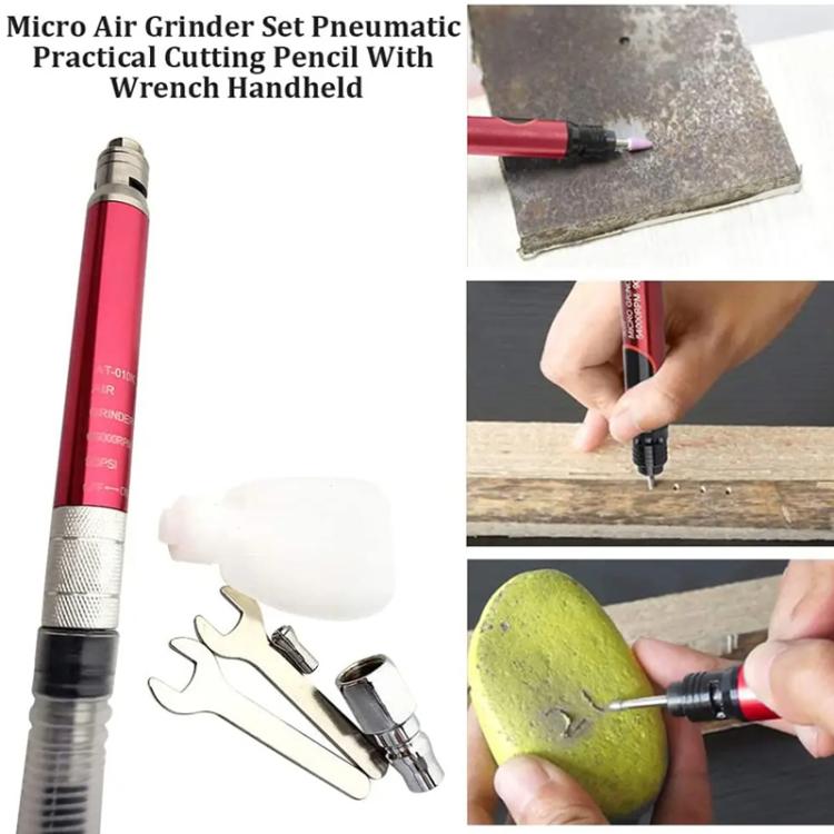 High-Speed Air Micro Die Grinder Kits Pneumatic Tool Small Engraving Pen Pneumatic Polishing Tools