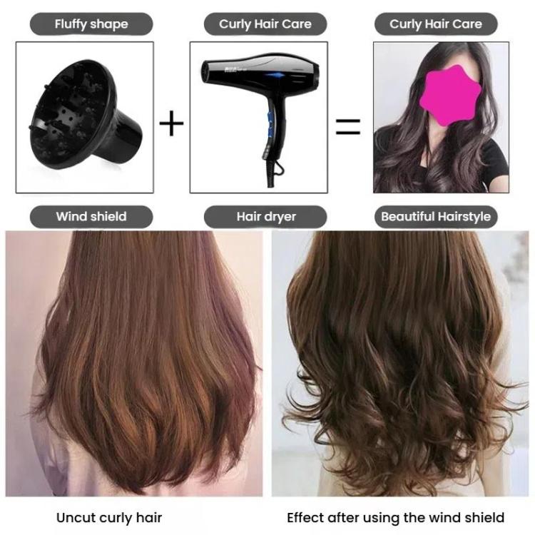 Hair Dryer Diffuser Hair Salon Styling Hair Dryer Cover Curler Large Wind Hood