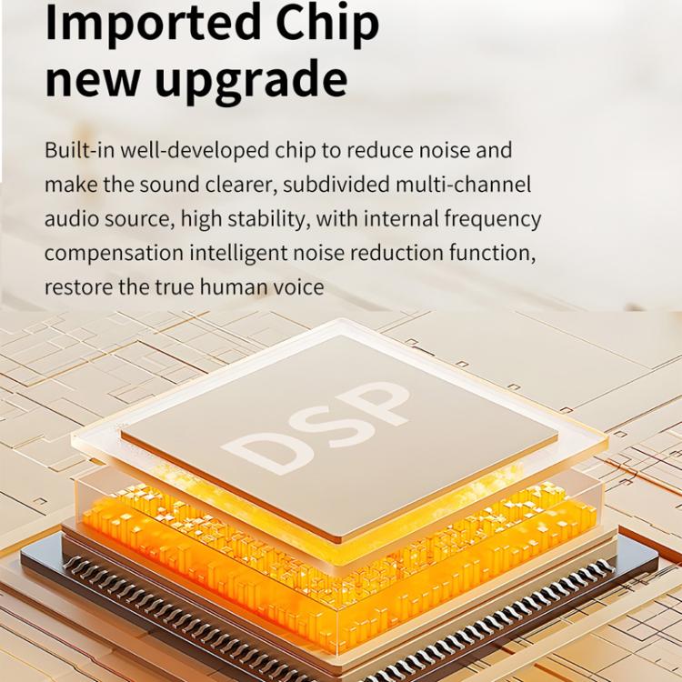 Noise-Cancelling Hearing Aid For Seniors With Digital Display And Charging Box