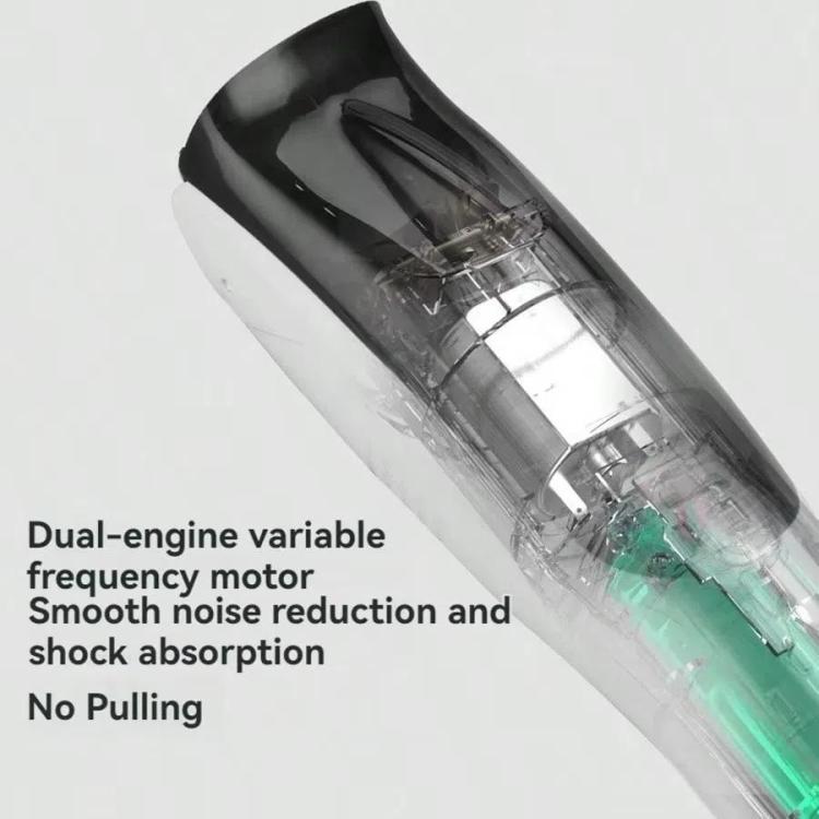 Hair-absorbing Hair Clipper Rechargeable Low Noise Hair Trimmer for Babies, Adults and Pets