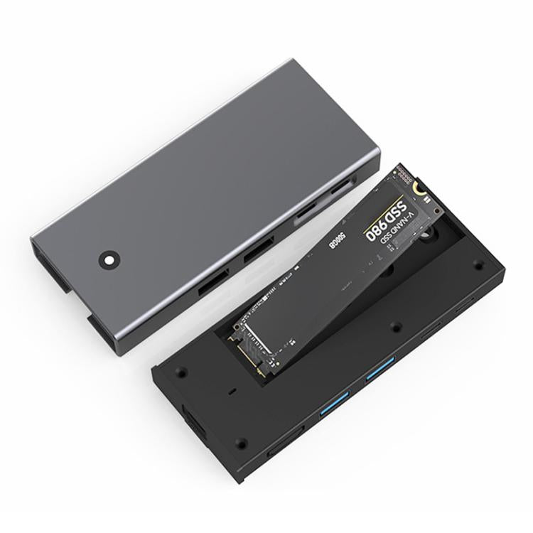 Blueendless M.2 Nvme/Sata Dual-Protocol Hard Disk Box HUB