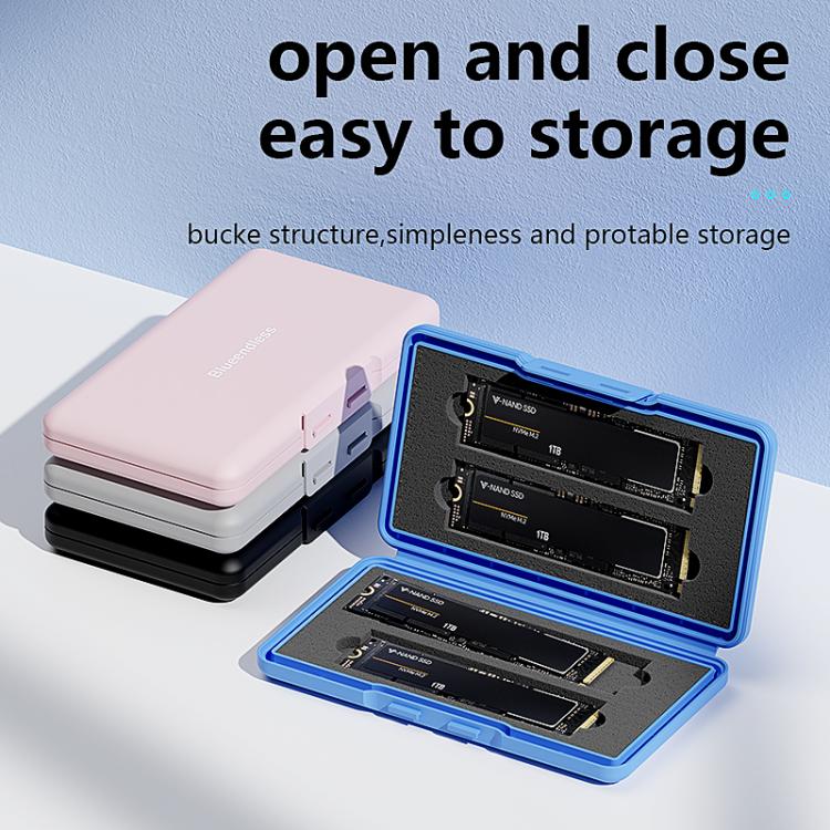 Blueendless M1 Universal M.2 SSD Shockproof and Waterproof Storage Box