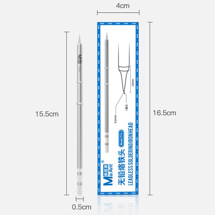 Lead-Free Soldering Iron Tip