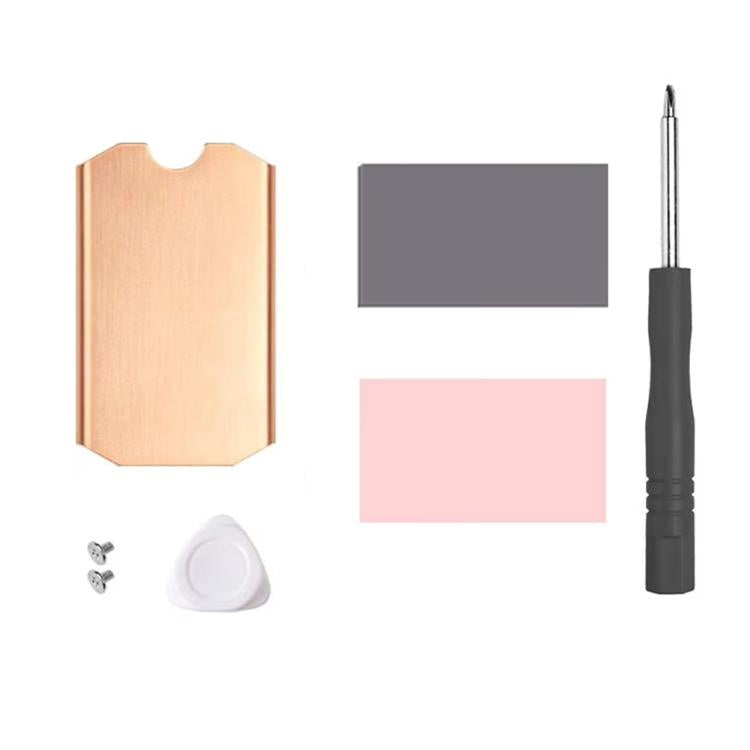 Pure Copper SSD Heat Sink for Game Consoles / Laptops / Mini Hosts