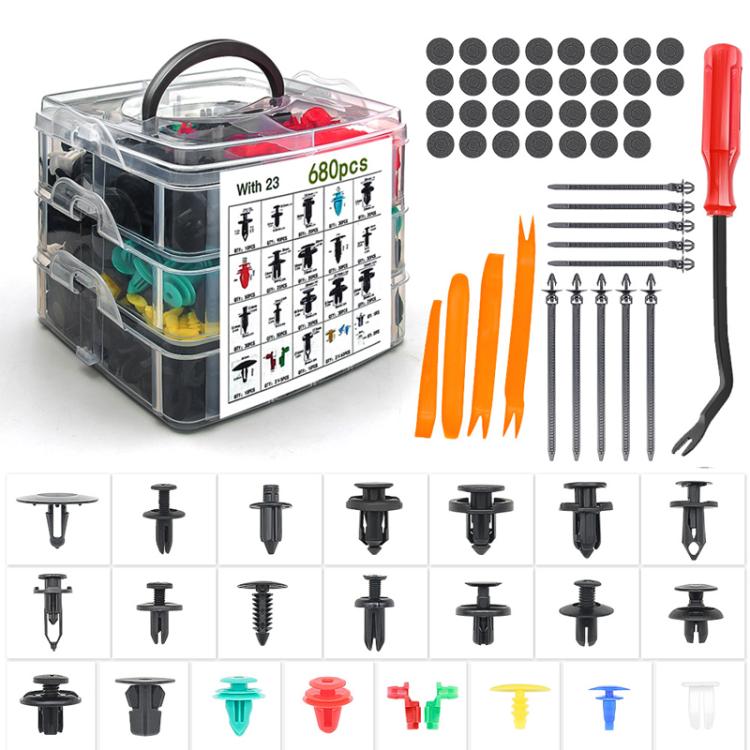 Car Retainer Clips Fasteners Remover Kit Automotive Clips Set