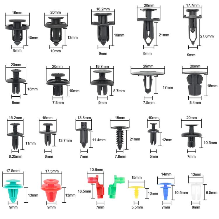 Car Retainer Clips Fasteners Remover Kit Automotive Clips Set