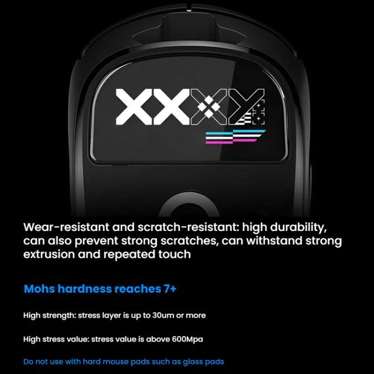 For Logitech GPW Glass Mouse Feet Stickers Anti-Slip Mouse Glide Skates