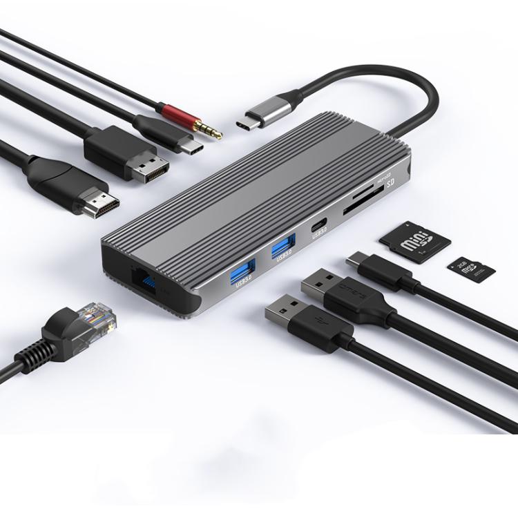 Blueendless Multifunctional Type-C HD Gigabit Network Docking Station