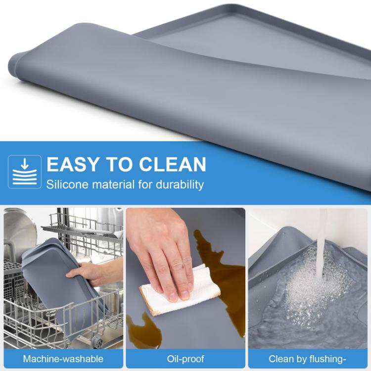 Multifunctional Refrigerator Washing Machine Top Silicone Non-Slip Waterproof Placemat