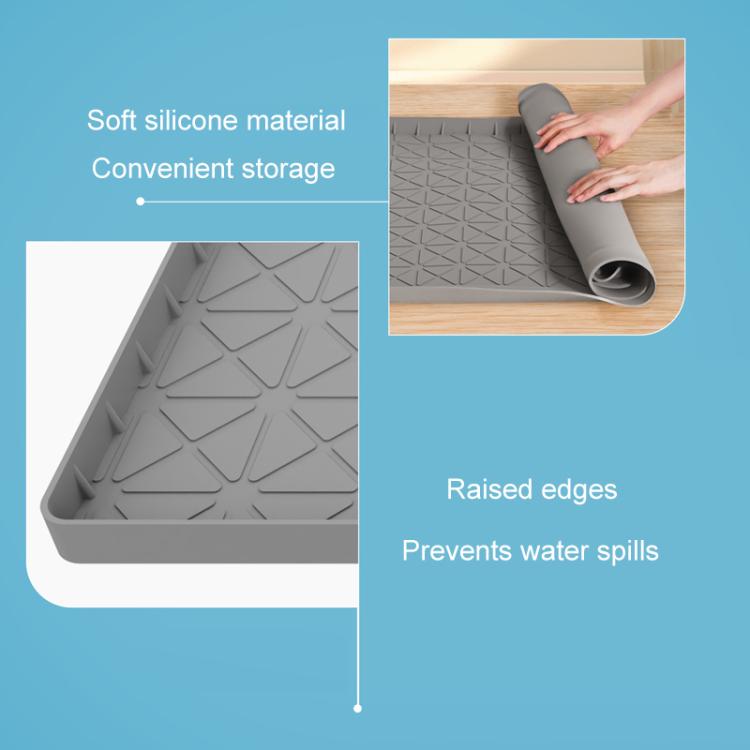 Kitchen Under Sink Waterproof Anti-Slip Anti-Grease Heat Insulation Drainage Mats