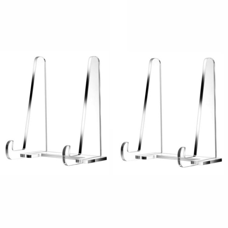 Acrylic Photo Frame Book Picture Plate Stand