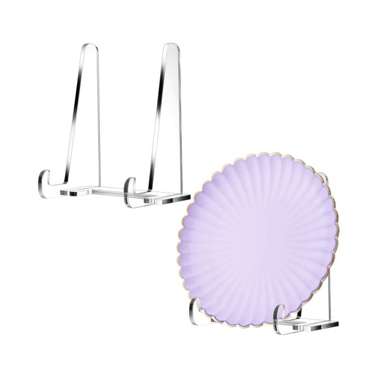 Acrylic Photo Frame Book Picture Plate Stand