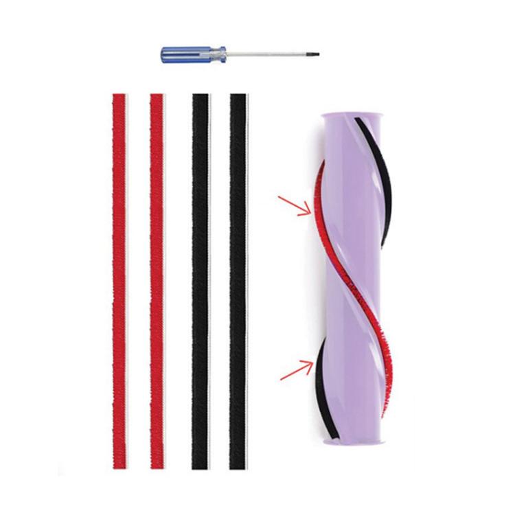 Rolling Brush Plush Strips For Dyson Vacuum Cleaner V7 / V8 / V10 / V11 Direct Drive Brush Head