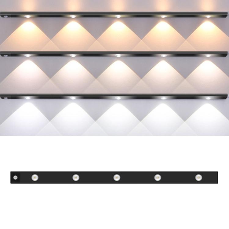 Rechargeable Motion Sensor Light Bar Cabinet Wardrobe Lamp With Remote Control