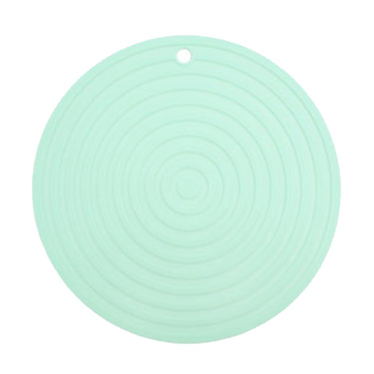 Food Grade Silicone Round Heat Insulation Mat Kitchen Anti-Scald And Anti-Slip Placemat