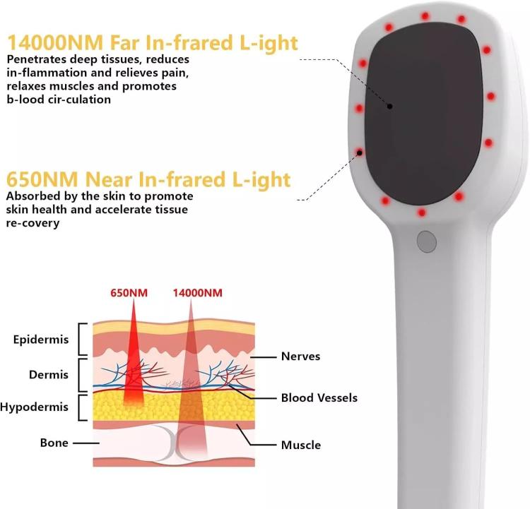 Home Full Body Pain Relief Infrared Physiotherapy Device with APP