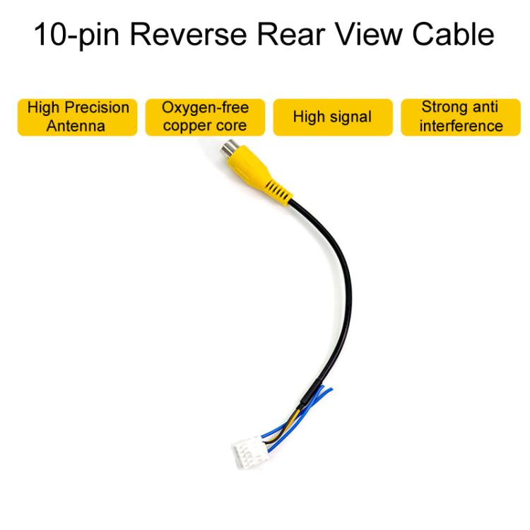 Palminfo Android Navigation Cable 7-Heads Audio Cable 16 Pin Power Cord GPS Antenna 4 Pin 6 Pin USB Cable Rear View Line